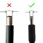 Techie Dell Laptop Charger thin pin