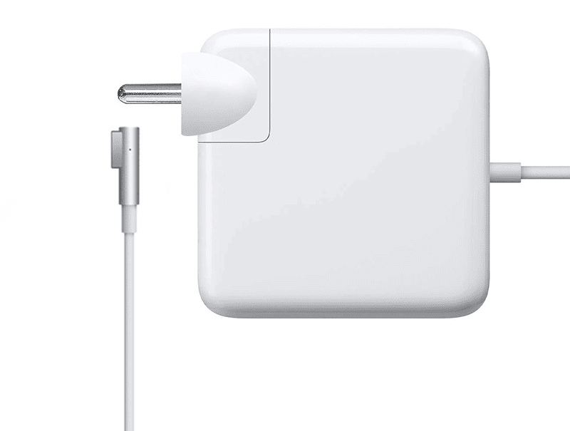 techie 60w 16.5v 3.65a magnet pin l shape compatible apple magsafe 1 laptop charger