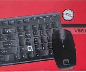 Quantron Qkb-20 Wireless Keyboard Mouse Combo Set